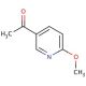 5-Acetyl-2-methoxypyridine (CAS 213193-32-9) - chemical structure image