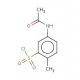 5-(acetylamino)-2-methylbenzenesulfonyl chloride (CAS 13632-07-0) - chemical structure image