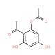 5-Acetyloxy-4-acetyl-resorcinol (CAS 52751-41-4) - chemical structure image