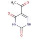 5-Acetyluracil (CAS 6214-65-9) - chemical structure image