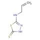 5-(allylamino)-1,3,4-thiadiazole-2-thiol - chemical structure image