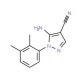 5-Amino-1-(2,3-dimethylphenyl)-1H-pyrazole-4-carbonitrile - chemical structure image
