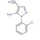 5-Amino-1-(2-chlorophenyl)-1H-pyrazole-4-carbonitrile (CAS 64096-89-5) - chemical structure image