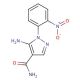 5-amino-1-(2-nitrophenyl)-1H-pyrazole-4-carboxamide - chemical structure image