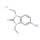 5-Amino-1,3-diethyl-1,3-dihydro-benzoimidazol-2-one hydrochloride - chemical structure image
