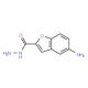 5-Amino-1-benzofuran-2-carbohydrazide - chemical structure image