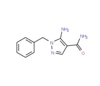 5-Amino-1-benzyl-1H-pyrazole-4-carboxamide - chemical structure image