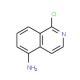 5-Amino-1-chloroisoquinoline (CAS 374554-54-8) - chemical structure image