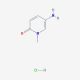 5-amino-1-methyl-1,2-dihydropyridin-2-one hydrochloride - chemical structure image