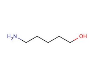 5-Amino-1-pentanol (CAS 2508-29-4) - chemical structure image