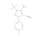 5-Amino-1-tert-butyl-3-(4-methylphenyl)-4-cyanopyrazole (CAS 186896-24-2) - chemical structure image