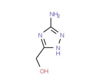 (5-Amino-1H-[1,2,4]triazol-3-yl)-methanol (CAS 27277-03-8) - chemical structure image