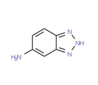 5-Amino-1H-benzotriazole (CAS 3325-11-9) - chemical structure image