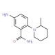 5-Amino-2-(2-methyl-piperidin-1-yl)-benzamide - chemical structure image