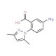 5-Amino-2-(3,5-dimethyl-pyrazol-1-yl)-benzoic acid - chemical structure image