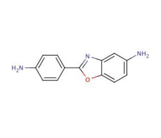 5-Amino-2-(4-aminophenyl)benzoxazole (CAS 13676-47-6) - chemical structure image