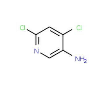 5-Amino-2,4-dichloropyridine (CAS 7321-93-9) - chemical structure image