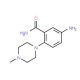 5-Amino-2-(4-methyl-piperazin-1-yl)-benzamide - chemical structure image