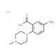 5-Amino-2-(4-methyl-piperazin-1-yl)-benzoic acid hydrochloride - chemical structure image