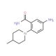 5-Amino-2-(4-methyl-piperidin-1-yl)-benzamide - chemical structure image