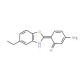5-Amino-2-(5-ethyl-benzooxazol-2-yl)-phenol - chemical structure image