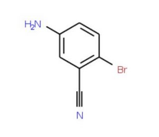 5-Amino-2-bromobenzonitrile (CAS 72115-09-4) - chemical structure image