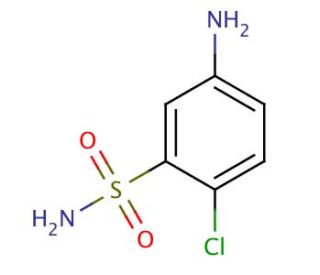 5-Amino-2-chlorobenzenesulfonamide (CAS 2015-19-2) - chemical structure image