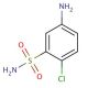 5-Amino-2-chlorobenzenesulfonamide (CAS 2015-19-2) - chemical structure image