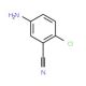5-amino-2-chlorobenzonitrile (CAS 35747-58-1) - chemical structure image