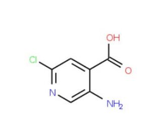 5-Amino-2-chloroisonicotinic acid (CAS 58483-95-7) - chemical structure image