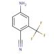 5-Amino-2-cyanobenzotrifluoride (CAS 654-70-6) - chemical structure image