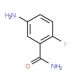 5-amino-2-fluorobenzamide (CAS 518057-72-2) - chemical structure image