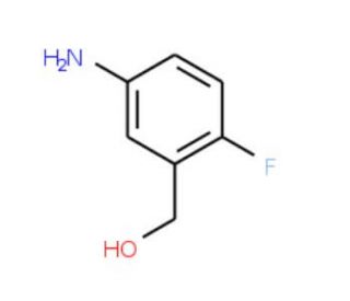 (5-Amino-2-fluorophenyl)methanol (CAS 84832-00-8) - chemical structure image