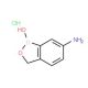5-Amino-2-hydroxymethylphenylboronic acid, HCl, dehydrate (CAS 117098-93-8) - chemical structure image