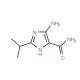 5-Amino-2-isopropyl-1H-imidazole-4-carboxamide (CAS 227078-19-5) - chemical structure image