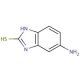 5-Amino-2-mercaptobenzimidazole (CAS 2818-66-8) - chemical structure image