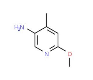 5-Amino-2-methoxy-4-methylpyridine (CAS 6635-91-2) - chemical structure image