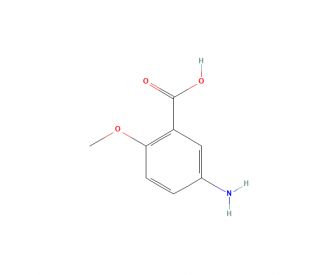 5-Amino-2-methoxybenzoic acid - chemical structure image