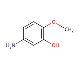 5-Amino-2-methoxyphenol (CAS 1687-53-2) - chemical structure image