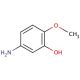 5-Amino-2-methoxyphenol (CAS 1687-53-2) - chemical structure image