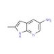 5-Amino-2-methyl-1H-pyrrolo[2,3-b]pyridine (CAS 910818-29-0) - chemical structure image