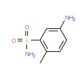 5-amino-2-methylbenzenesulfonamide (CAS 6973-09-7) - chemical structure image