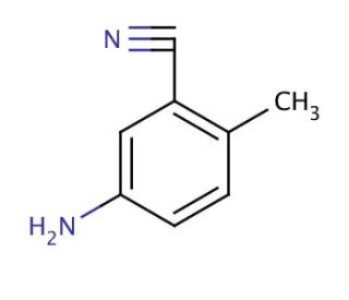 5-Amino-2-methylbenzonitrile (CAS 50670-64-9) - chemical structure image