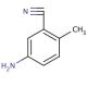 5-Amino-2-methylbenzonitrile (CAS 50670-64-9) - chemical structure image