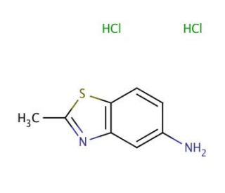 5-Amino-2-methylbenzothiazole dihydrochloride (CAS 32770-99-3) - chemical structure image