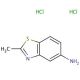 5-Amino-2-methylbenzothiazole dihydrochloride (CAS 32770-99-3) - chemical structure image