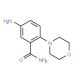 5-Amino-2-morpholin-4-yl-benzamide (CAS 50891-32-2) - chemical structure image
