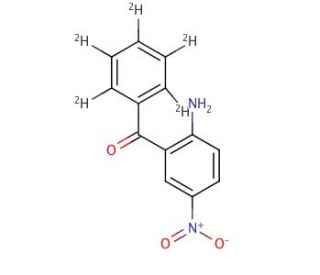 5-Amino-2-nitrobenzophenone-d5 - chemical structure image
