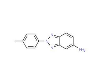 5-Amino-2-(p-tolyl)-2H-benzotriazole - chemical structure image