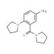 (5-Amino-2-pyrrolidin-1-yl-phenyl)-pyrrolidin-1-yl-methanone - chemical structure image